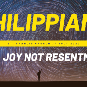 Joy not Resentment