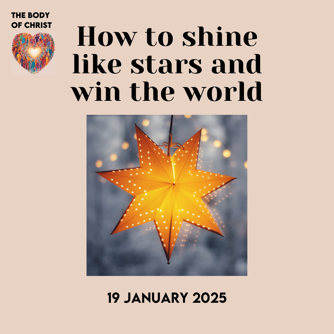 How to shine like stars and win the world